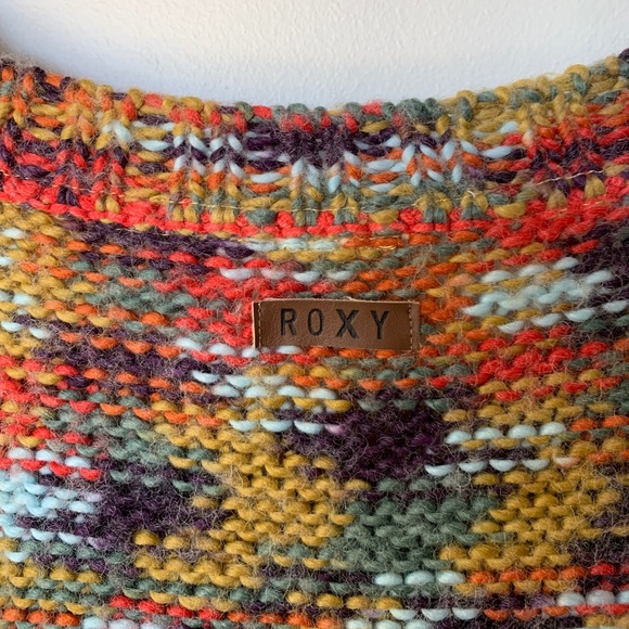 Oversized Multicolor Knit Sweater - Picture 8 of 9